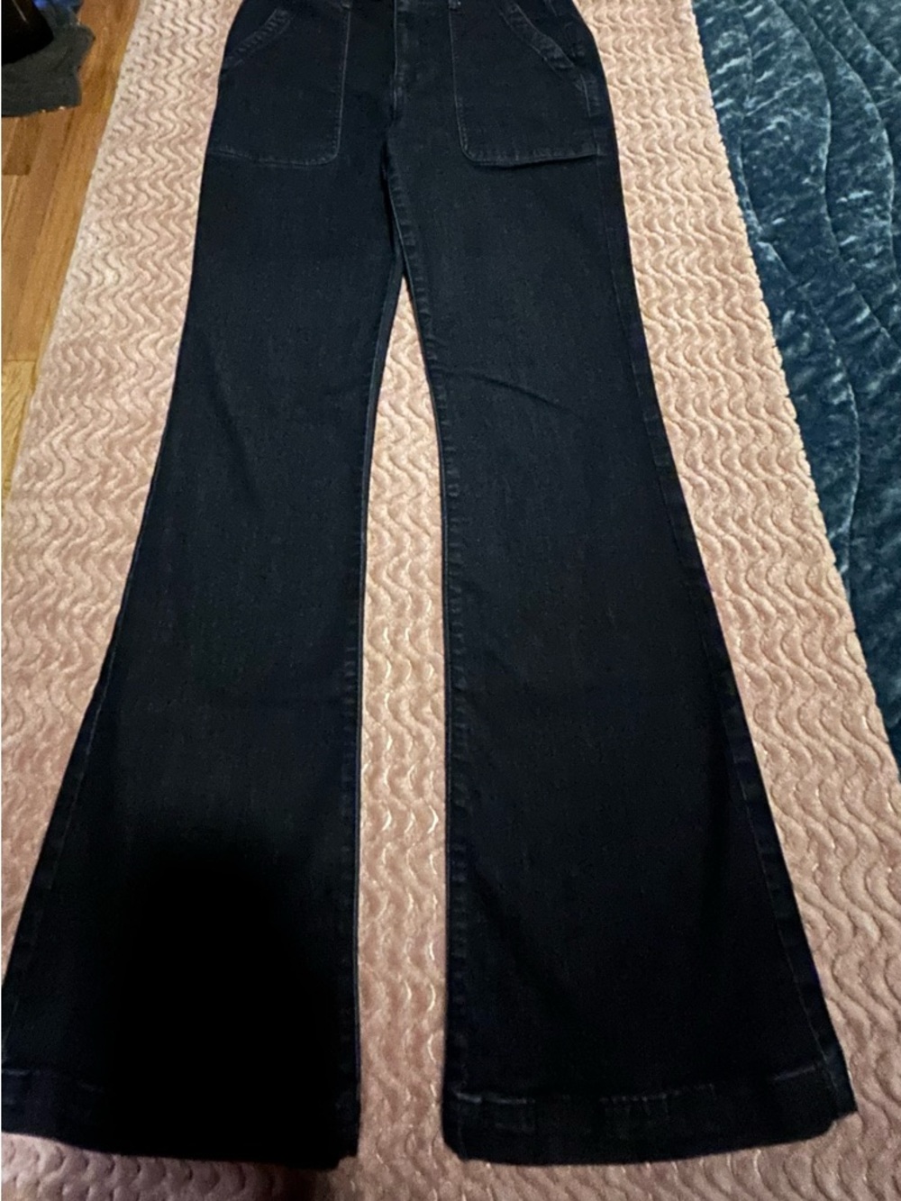 Knox Rose Dark Blue Boot Cut Jeans